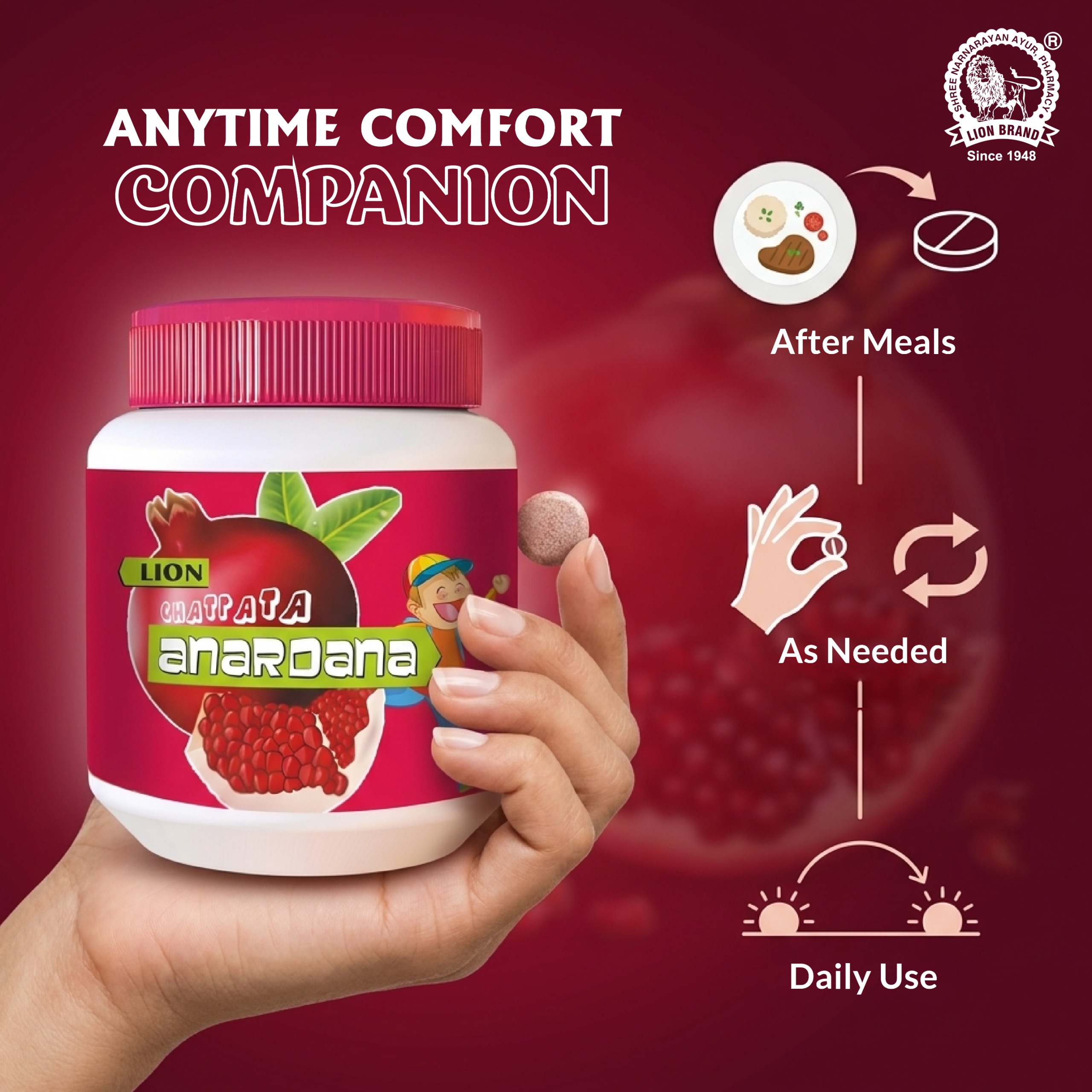 Anardana Tablet 100g - Image 3