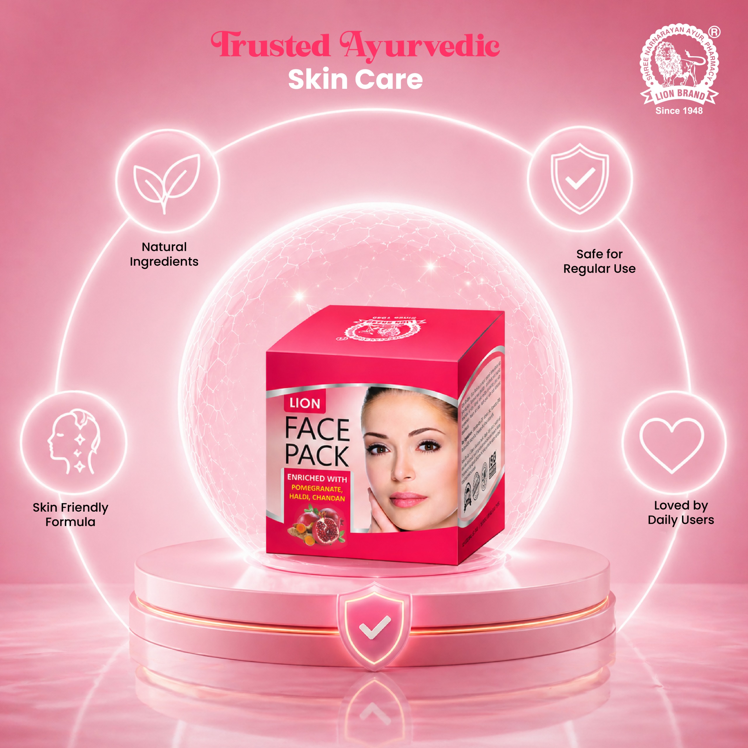 Face Pack Cream 100g - Image 4