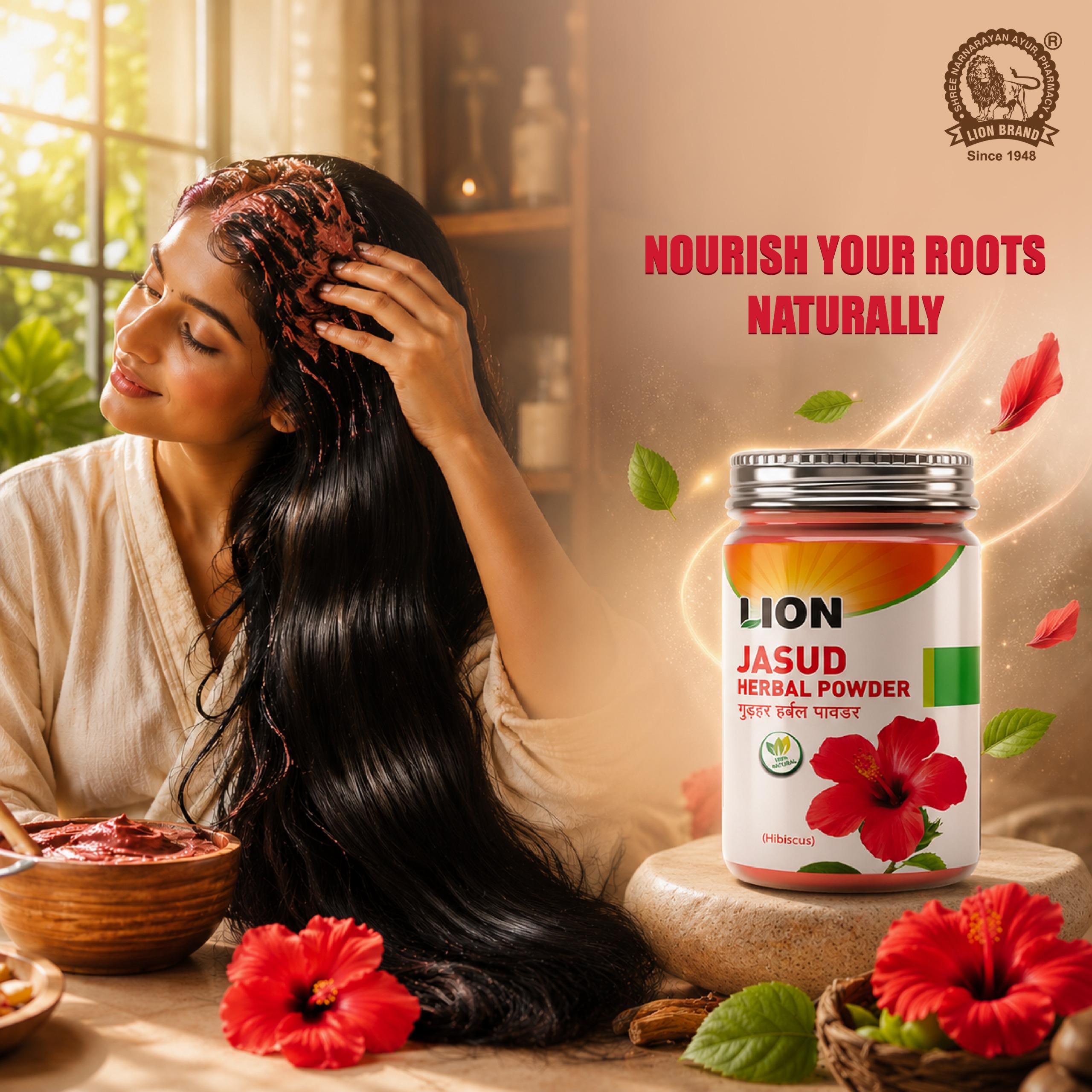 Hibiscus(Jasud) Powder 100g - Image 3