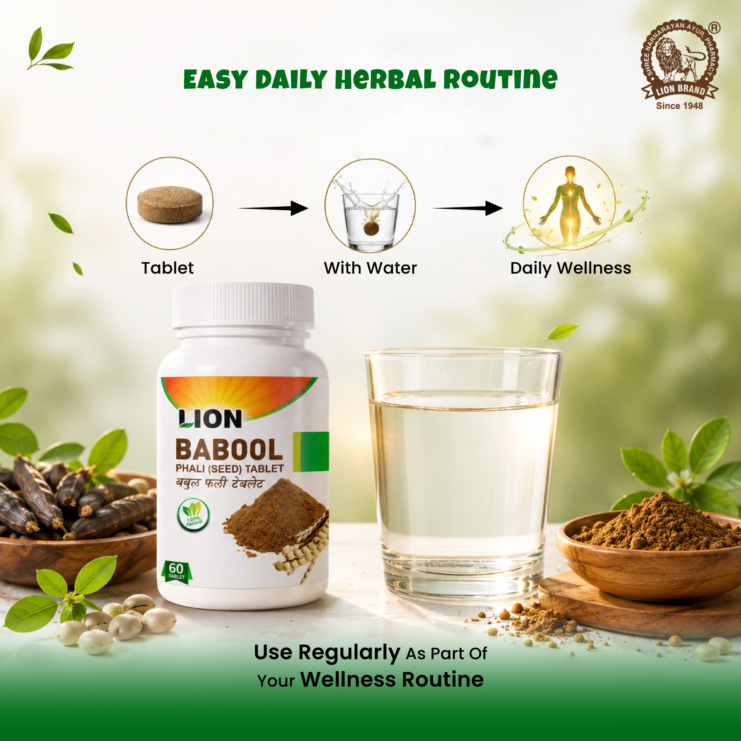 Babool Phali (seed) tablet,60 tab - Image 4