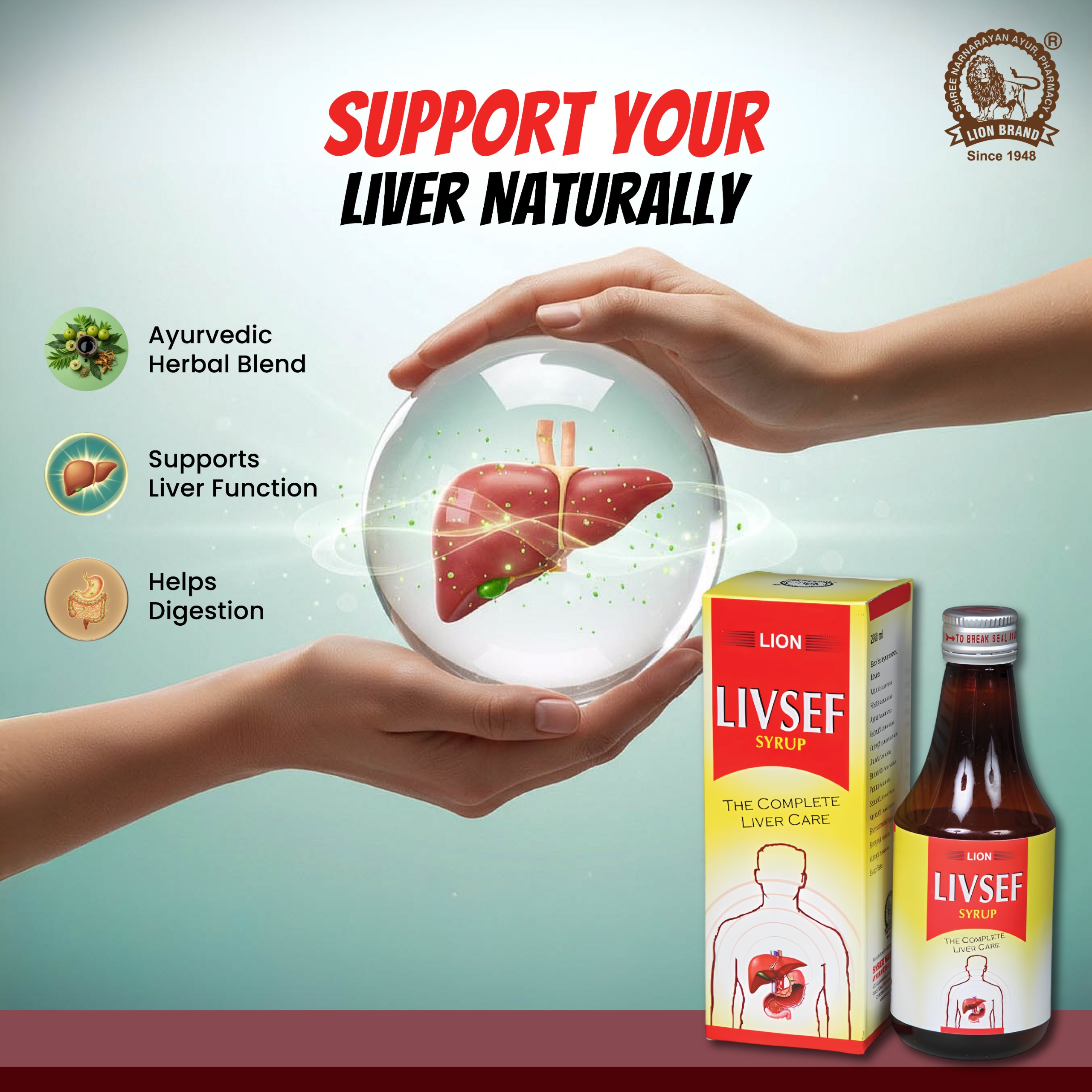 Livsef Syrup,200ml - Image 2