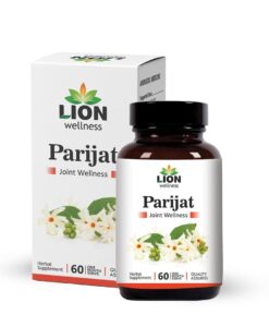 Lion Wellness Parijat Extract Joint Wellness Tablets, Joint Support & Flexibility, Quality Assured Ayurvedic Supplement, 60 Tablets.