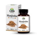 Lion Wellness Manjistha Extract Tablets, Ayurvedic Herbal Supplement for Skin Wellness & Daily Detox, 60 Tablets