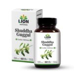 Lion Wellness Shuddha Guggul Extract Tablets, Metabolic & Heart Wellness Support, Ayurvedic Herbal Supplement from Purified Guggulu Resin, 60 Tablets.